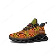 thumbnail image 1 of Zapatillas deportivas planas con diseño de cultura étnica africana para hombre y mujer, de alta calidad, con cordones, de malla, personalizadas., 1 of 6