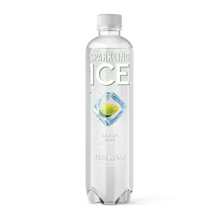 Sparkling Ice® Naturally Flavored Sparkling Water, Lemon Lime 17 fl oz Plastic Bottle, Allergens Not Contained