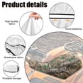 thumbnail image 6 of KUIFORTI Cute Camouflage ATV Seat Cover Four Wheeler Seat Cover Dustproof Comfortable ATV Accessories Compatible with Polaris Sportsman Polaris Scrambler Honda Rancher, 6 of 7