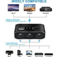 thumbnail image 4 of QJUHUNG 8K HDMI 2.1 Switch 3 In 1 Out Plug and Play HDR10 Switch Device Adapter  8K@60Hz  4K@120Hz, 4 of 9