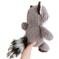 thumbnail image 4 of SUNSIOM Raccoon Plush Toy Soft Stuffed Animals Doll New Year Christmas Gift, 4 of 4