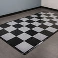 thumbnail image 2 of FlooringInc Diamond Nitro Motorcycle Mats, 5'x10', Black & Gunmetal, 2 of 6