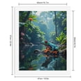 thumbnail image 2 of Paint by Numbers Kit for Adults, Rainforest Frog Tranquil Reflection Paint by Numbers, Easy Paint by Numbers Kit for Adults Beginner, DIY Adult Paint by Number Kits on Canvas, Home Decor, 2 of 7