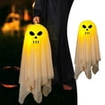 thumbnail image 1 of Fiudx Farol Fantasma de Halloween, Luz de Calabaza Luminosa, Decoración Exterior Espeluznante, Diseño Colgante Versátil, Uso Interior y Exterior, Perfecto para Centros Comerciales, Escuelas, Patios,, 1 of 6