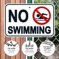 thumbnail image 4 of No Swimming Sign, Pool Sign,, 4 of 8