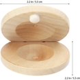 thumbnail image 4 of 4 Uds de castañuelas instrumento de música Orff de percusión de madera YONGSHENG, 4 of 5