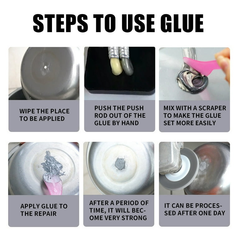 Pompotops Universal Super Glue, All-purpose Repair Glue Foundry