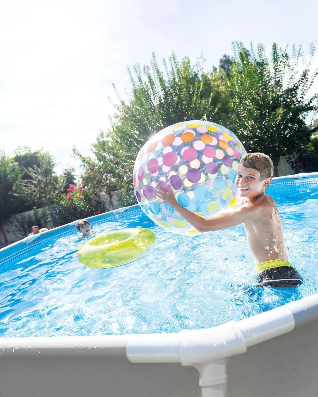 Intex Prism Frame 15 FT X 48 in Above Ground Pool Set