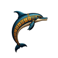 thumbnail image 3 of cartoon Dolphin Stickers Stickers, Waterproof Dolphin Stickers Sticker for Water Bottle Laptop Phone Cases Planner Skateboard Luggage Helmet Party Favor Decor, Ideal for Adults Teens Teacher Rewards, 3 of 9