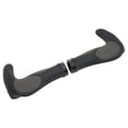 thumbnail image 2 of Bike Handle Grips, Bike Handlebar Grips Horn Shape TPR Rubber Imitation Palm Pattern  For Road Bike, 2 of 8