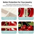 thumbnail image 3 of Cherry Travel Portable Square Bracelet Holder Organizer Box with Necklace Holder - Jewelry Organizer for Girls and Women, 3 of 6