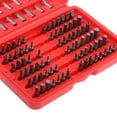 thumbnail image 4 of TFixol 100Pcs Security Bits Set Slotted Cross Star Hex Socket Adapter Hook Driver with Storage Box, 4 of 7