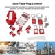 thumbnail image 4 of Lockout Tagout Locks Kit with Safety Padlocks Hasps Circuit Breaker Lockouts Loto Tags Carry Bag for Industrial Chemical, 4 of 5