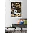 thumbnail image 2 of NFL New Orleans Saints - Chris Olave 24 Wall Poster with Magnetic Frame, 22.375" x 34", 2 of 5