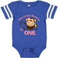 thumbnail image 3 of Inktastic Little Monkey Girl 1st Birthday Girls Baby Bodysuit, 3 of 5