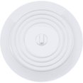 thumbnail image 1 of Tapón de silicona para bañera de 6 pulgadas para cocinas, baños y lavanderías, blanco, 1 of 5