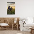 thumbnail image 3 of Stupell Industries Farmhouse Standing In Field Of Flowers Black Framed Giclee Art, 16 x 24, by Creative Studio, 3 of 8