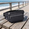 thumbnail image 7 of Unisex Large Capacity Oxford Cloth Crossbody Waist Pack with Adjustable Strap, Multi-Pocket Hip Bag for Outdoor Sports, Travel, Hiking, Cycling, 7 of 7