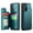 Green, variant on for Samsung Galaxy A54 5G Case with Card Holder, Wallet Case for Women Men with RFID Blocking, Durable Leather Kickstand Magnetic Clasp Shockproof Phone Case for Samsung Galaxy A54 5G