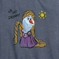 thumbnail image 3 of Frozen - Olaf Presents - Olaf Tangled - Women's Short Sleeve Graphic T-Shirt, 3 of 5