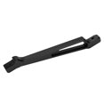 thumbnail image 3 of Front Steering Plate Support Frame, 3D Hollow Replacement Refined Appearance Sturdy Steering Plate Support Frame Part Aluminum Alloy with Screws for RC Car Black, 3 of 8