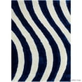 thumbnail image 3 of Allstar Rugs Allstar Modern 3D Wavy Line Design Rug White 4' 11"x6' 11" 5' x 8', 3 of 5