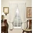thumbnail image 3 of Today`s Curtain Versailles Macrame Crushed Window Voile Panel, 63-Inch, Ecru, 3 of 4