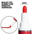 thumbnail image 4 of Krink K42 Opaque Paint Marker 6Pc Bk/Yl/Sl/Rd/Wh/Lt Bl Set, 4 of 4