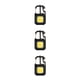 thumbnail image 3 of Llavero portátil Linterna Antorcha ajustable Tipo-C Soidarity Negro, 3 of 6