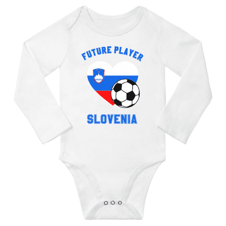 

Future Slovenia Soccer Player Clothes Unisex (White 18-24 Months)