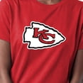 thumbnail image 5 of Women's Champion  Red Kansas City Chiefs Logo T-Shirt, 5 of 5
