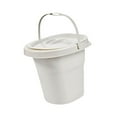 thumbnail image 3 of Tachiuwa Piss Bedpan Commode Chair Bucket Practical to Use Solid Pee Bucket Spittoons for White, 3 of 9