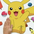 GIANT PIKACHU Pokemon Peel & Stick Wall Decals Mural Pokeball Stickers