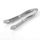 thumbnail image 1 of Asparagus Peeler Stainless Steel Asparagus Vegetables Peelers Multifunction Tomato Remover (1pc, Silver), 1 of 5