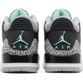 thumbnail image 3 of Men's Jordan 3 Retro Black/Green Glow-Wolf Grey (CT8532 031) - 15, 3 of 4