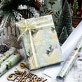thumbnail image 4 of Papel de regalo Retrify, 3 rollos, 43 x 305 cm, diseño navideño, 4 of 6