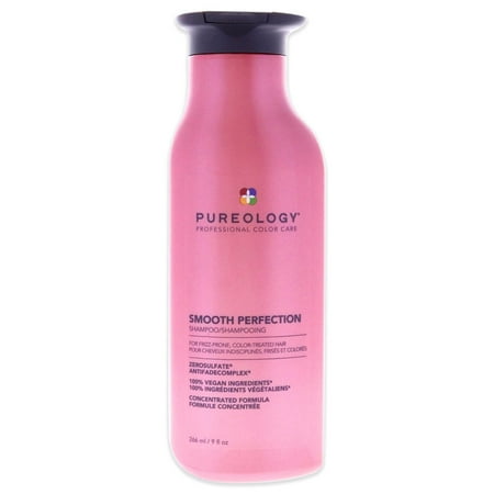 Pureology Smooth Perfection Shampoo | For Frizz-Prone Color Treated Hair | Sulfate-Free | Vegan