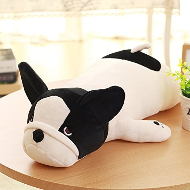 YINUOWEI Cute Plush Stuffed Animal Pillow Soft Huggable Bulldog Doll Cushion Toys Gift for Baby Toddler 50CM//19.5/‘/’