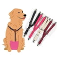 thumbnail image 2 of Pet Nappy AntiSlip Suspenders Adjustable Elastic Diaper Belly Band Dog Supplies [jkw], 2 of 5