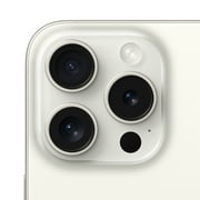 Straight Talk Apple iPhone 15 Pro, 512GB, White - Prepaid Smartphone