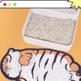 thumbnail image 4 of Pet Supplies Cat Litter Pad Tiger Goodnight Litter Mat Floor -Falling Proof Pad Durable Absorbent Cat Accessories, 4 of 8