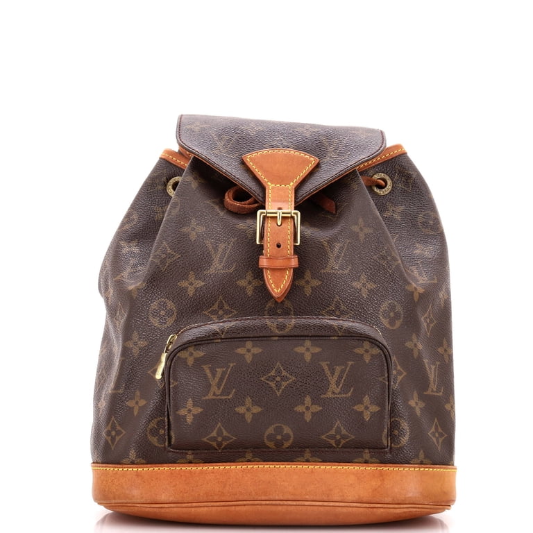 Pre-Owned Vintage Montsouris Backpack Monogram Canvas MM By  display picture 3