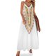 thumbnail image 1 of Vestido blanco sin mangas iki, vestido elegante, ropa de mujer, vestido elegante de Corea para mujer, vestido de mujer, 1 of 7