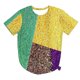 thumbnail image 4 of Fiudx Ofertas Relámpago Blusa de Manga Corta con Cuello Redondo y Pantalón Corto Informal para Mujer a La Moda, 4 of 5