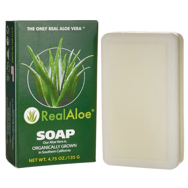 Real Aloe Aloe Vera Bar Soap 4.75 oz