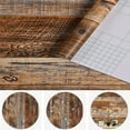 thumbnail image 5 of Brown Wood Wallpaper Peel and Stick Shiplap Self Adhesive Contact Paper for Cabinet Countertop Shelf Drawer Wall Door ﻿, 5 of 8