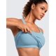 thumbnail image 5 of Musculosa CRZ YOGA sin costuras acanalada con espalda en Y azul XL, 5 of 5