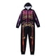 thumbnail image 1 of Conjunto De Pijamas Familiares, Dibujo A Color Estampado De Esqueleto Puños Acanalados Con Capucha Jammies Familiares De Halloween Cierre De Cremallera Con Solapa Transpirable ANGGREK Otros, 1 of 6