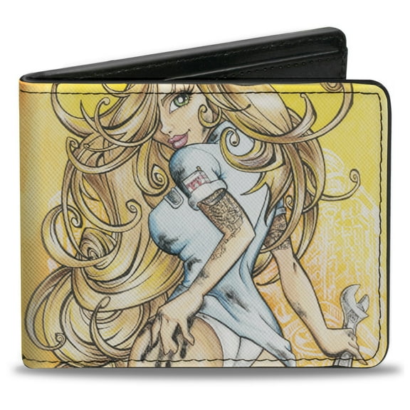 Sexy Ink Girls Wallet, Bifold, Tony Her Dirty Donut, Vegan Leather