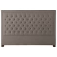 thumbnail image 4 of Steve Silver Isadora Tufted Queen Platform Bed in Gray, 4 of 5